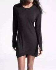 Athleta Women's Gray Oversized Sweatshirt Dress SIze XS 362823-00
