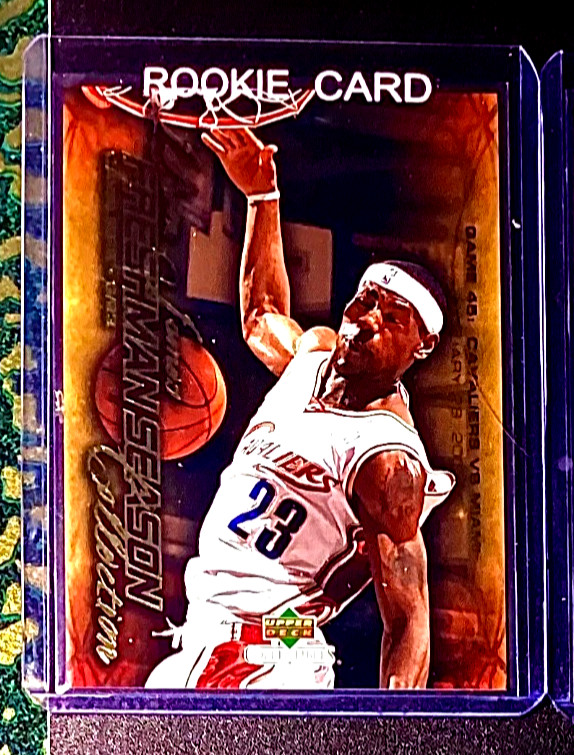LeBron James Rookie Upper Deck 2003 Set 03-04 Short Print Cavs Lakers 76ers #44
