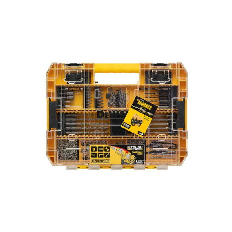 Coffret DEWALT DT70763-QZ 135 pièces avec embouts de vissage haute résistance