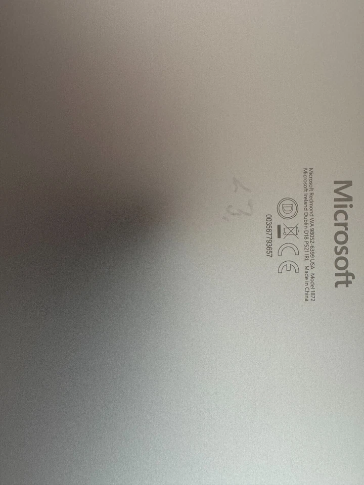 Microsoft Surface Laptop 3 QWERTY Tastatur - Bild 3 von 4