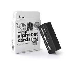 Educational Flashcards for Babies, Double Sided Black and White Learning Flas...