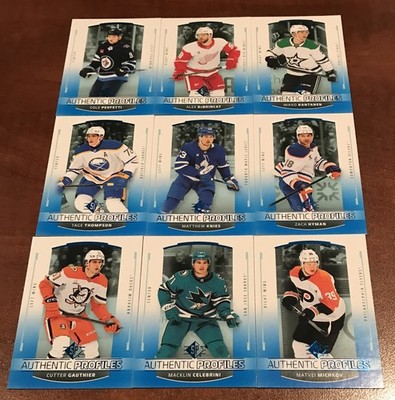 2025-26 SP BLUE AUTHENTIC PROFILES #AP-1 TO AP-20 ''MINIMUM 3 CARDS PER ORDER