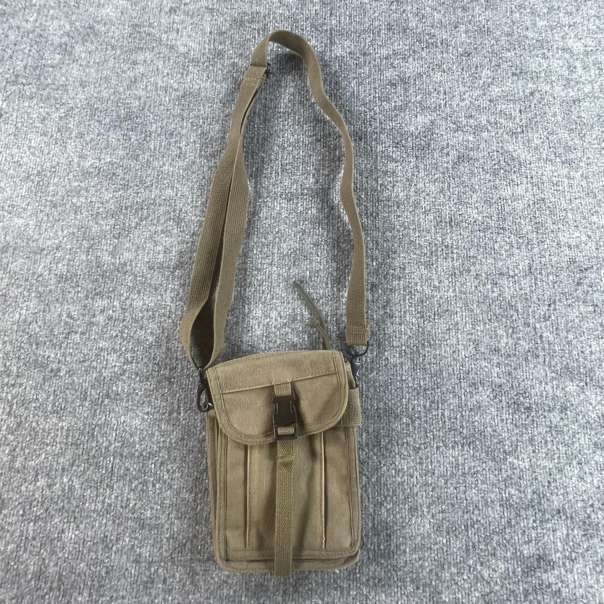 Rothco Canvas Travel Passport Organizer Crossbody Shoulder Bag