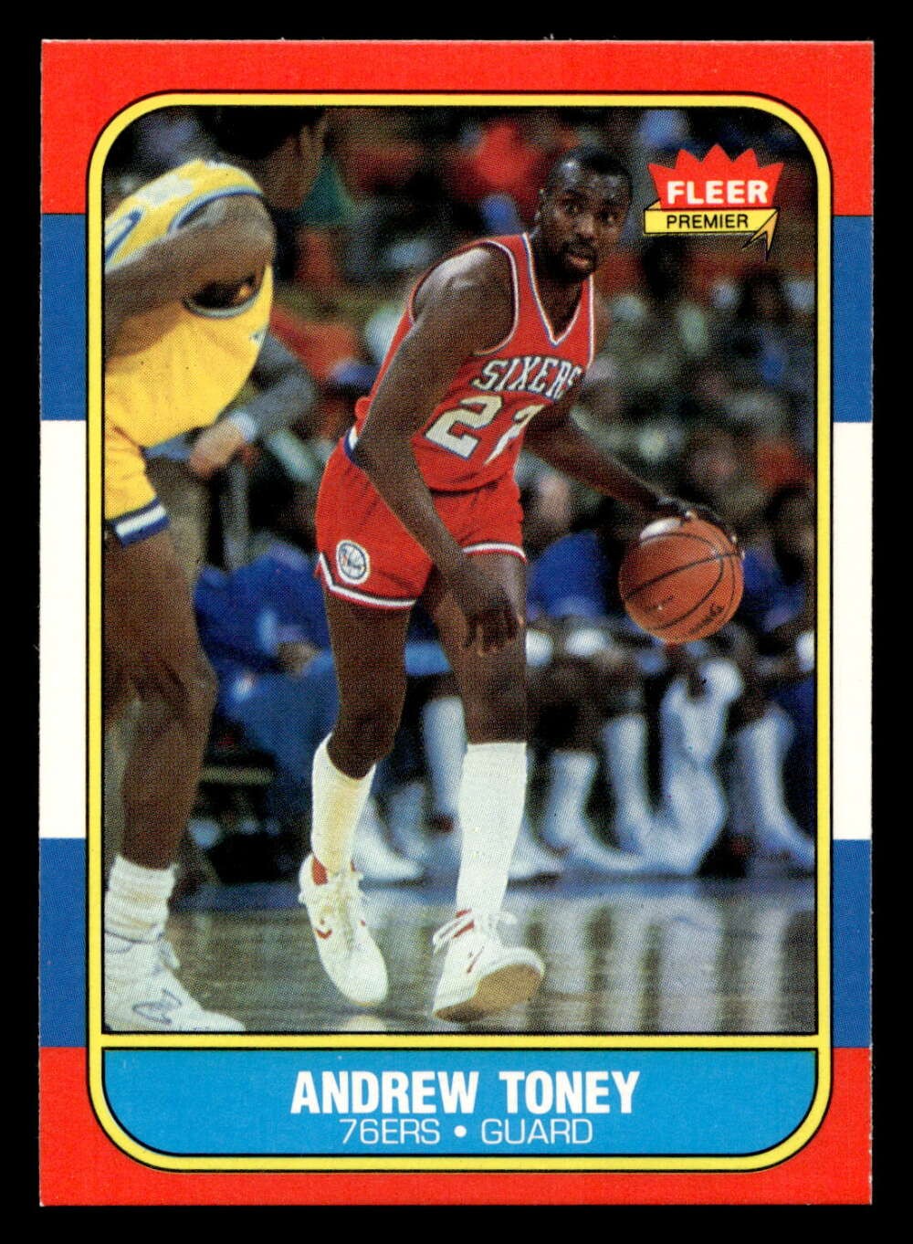 1986-87 Fleer #114 Andrew Toney Near Mint 76ers Basketball ID: 509063