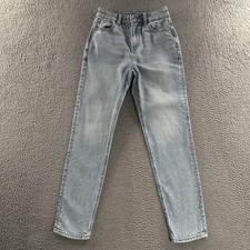 American Eagle Womens Jeans Blue Size 00 Short Mom Jean Denim Cotton Blend