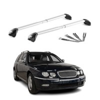 DachträGer GrundtäGer FüR Rover 75 Kombi 1998-2005 100Kg Aluminium Grau 2X ABE