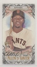2021 Topps Allen & Ginter's Mini Black Border Luis Basabe #238 9r7