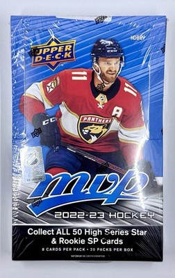 2022-23 Upper Deck MVP Hockey Hobby Box New Factory Sealed