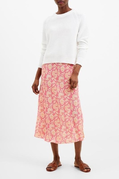 Women French Connection Skirt Multicolor Elastane