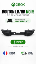 Bouton LB/RB Noir de Remplacement – Manette Xbox Series S/X – Modèle 1914