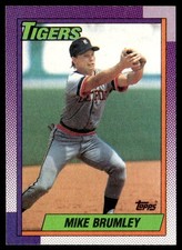 1990 Topps Mike Brumley Detroit Tigers #471