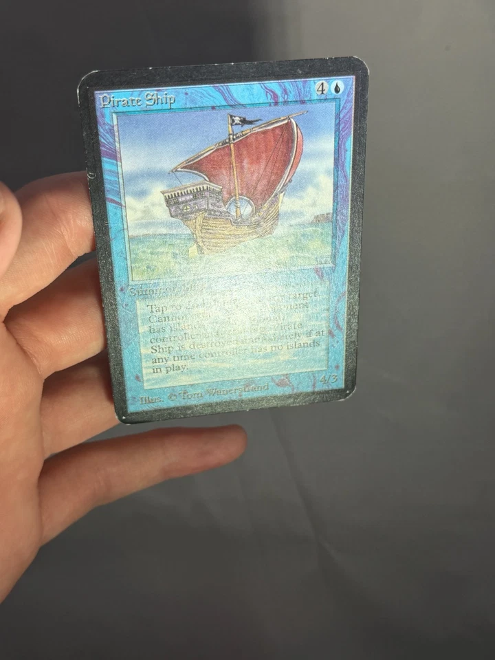 MTG Pirate Ship Alpha Magic the Gathering - Image 2 of 4