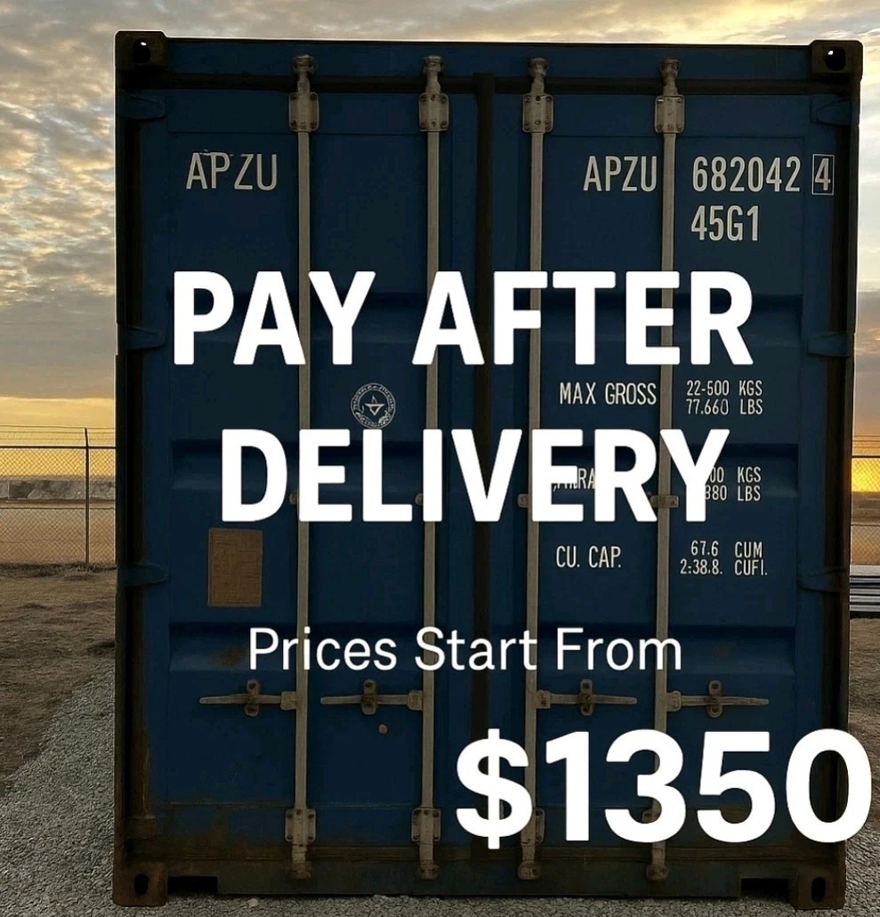 🔥 New & Used Shipping Containers – 20ft, 40ft, 40ft HC