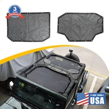 Bikini Sunshade Mesh Shade Top Cover Anti-UV Fit Jeep Wrangler JK JKU 2007-18