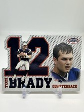 2002 Pacific Heads Up Update Tom Brady Big Numbers 15 Patriots Hof
