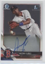 2018 Bowman Chrome Prospect Auto Antoni Flores #BCPA-AF Auto 0x1