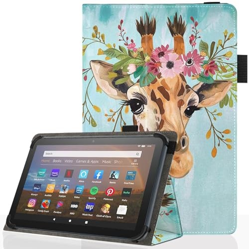 Universal 10 10.1 Inch Android Tablet Case,Slim Folding Stand Cover for All 9"