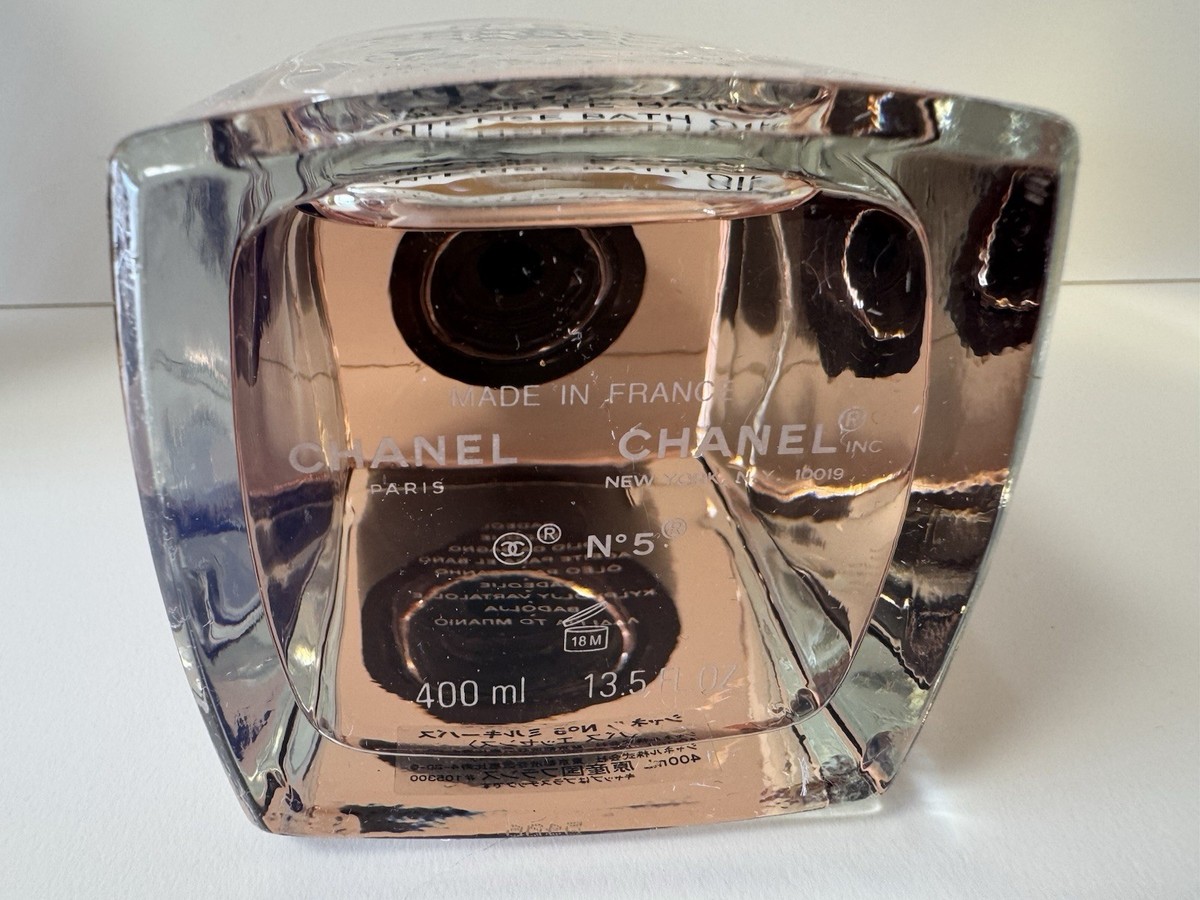 2 x CHANEL No 5 Intense Bath Oil 400ml New Boxed | eBay