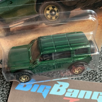 Matchbox 2021 Ford Bronco Green #30 Basic Mainline 2025 Case J (In