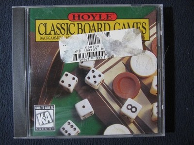 Classic Board Games Backgammon, Parchisi...[CD-ROM] Hoyle Windows 95