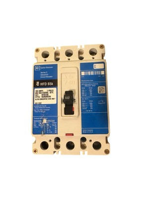 #ad Cutler Hammer Circuit Breaker HFD3100L 100 Amp 600 Volt 3 Pole $125.00