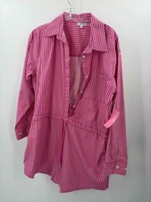 Pre-Owned Pistola Pink Size Small Stripe Long...