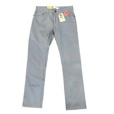NWT LEVI'S Boys GRAYPants Sz 14 Lightweight Jeans Khaki 48 Super Soft 511 Slim