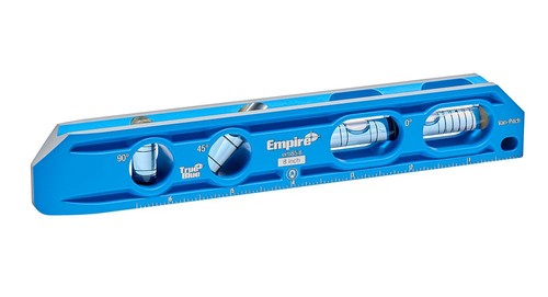 Empire EM85.8 - 8" TRUE BLUE Die Cast Torpedo Level
