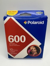 Polaroid 600 Instant Film 10 Photos Color Shield SEALED Expired 06/2007 Vintage