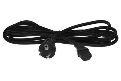 SF Cable 8ft Schuko CEE7/7 to IEC C13 European Power Cord