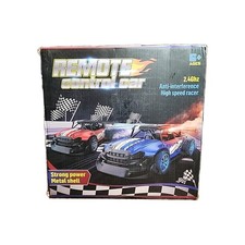 Remote Control Car 2.4GHz High Speed Racer Metal Shell RC Car Toy Ages 6 
