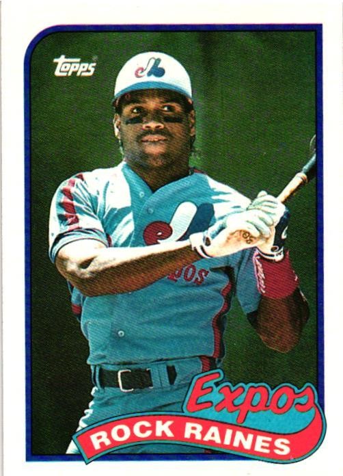 1989 Topps #560 Rock Raines