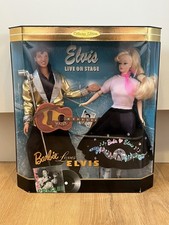 Vintage Barbie Loves Elvis Live On Stage Collector Edition Doll’s NIB -  1996