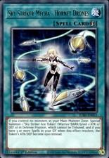 Sky Striker Mecha - Hornet Drones - Rare 1st Edition JUSH-EN053 - NM - YuGiOh
