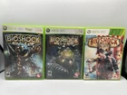 Bioshock Bundle 1 + 2 + Infinite Xbox 360 All Complete CIB