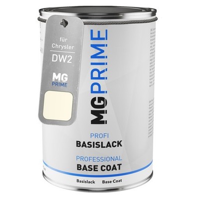 Autolack Dose spritzfertig für Chrysler DW2 White Basislack 1,0 Liter 1000ml