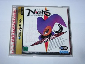 Nights into Dreams (Japanese) Sega Saturn Japan import +flyer US Seller
