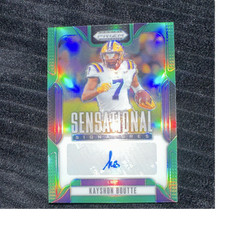 Panini Prizm Draft Picks Sensational Signatures Auto Kayshon Boutte LSU SS-KYB