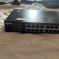 Zyxel GS1100-24E 24-Port Unmanaged Desktop Gigabit Switch