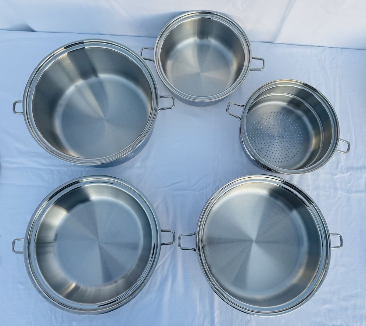 Saladmaster Newest Model 316Ti Waterless Cookware Set Titanium