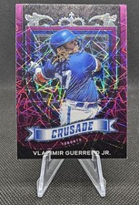 2021 Panini Chronicles Crusade #4 Vladimir Guerrero Jr. Purple Velocity Toronto