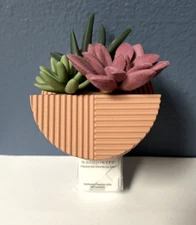BATH & BODY WORKS Wallflower Plug In Terra Cotta Potted Succulent Floral Cactus