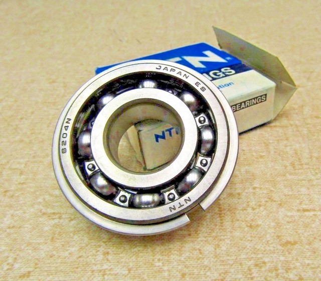 NTN 6204 NR Snap Ring Bearing 20X47X14 mm eBay