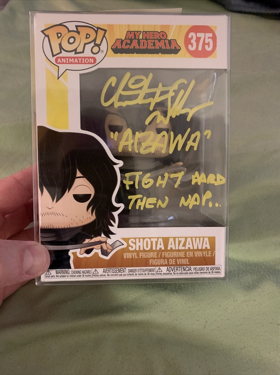 Chris Wehkamp Signed Shota Aizawa Funko Pop 375 Auto Signed My
