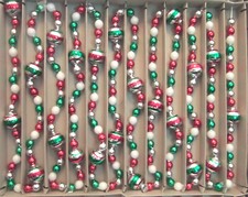 NIB 14 ft Christopher Radko Shiny Brite Christmas Round Glass Garland