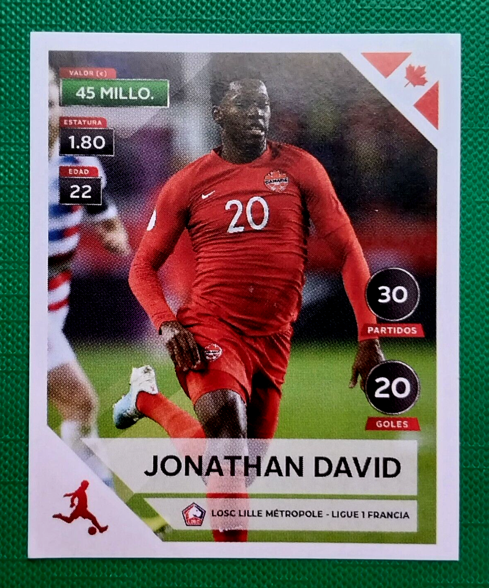 2022 EW Qatar World Cup FIFA #410 JONATHAN DAVID Canada Soccer
