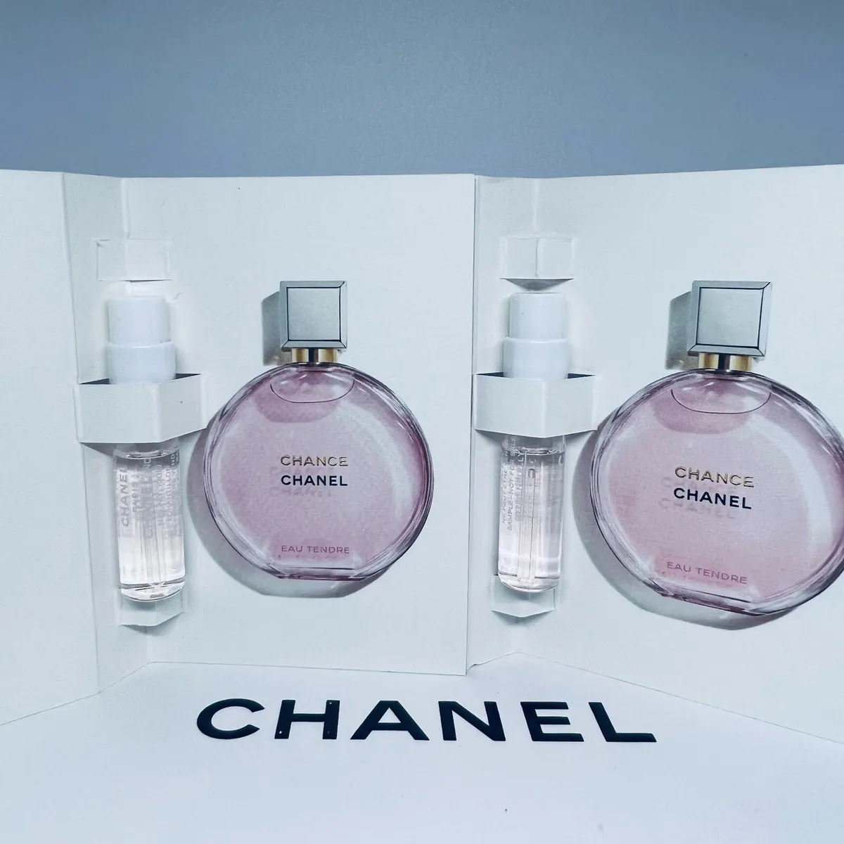 2 Chanel Chance Eau Tendre Eau de Parfum Spray Sample 1.5ml / 0.05