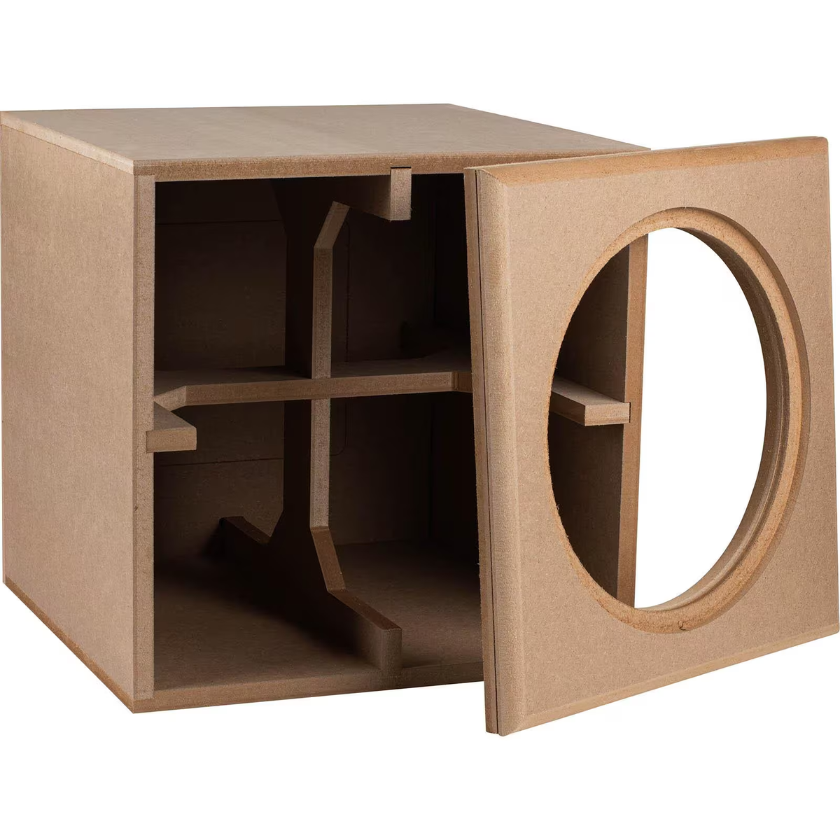 Knock-Down MDF 3 ft³ Subwoofer Cabinet for Dayton Audio Ultimax II
