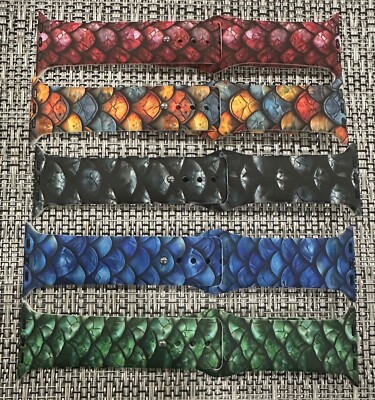 Dragon Scale Apple Watch Band - MTG D&D - Model 1-10 SE ULTRA - Fantasy Rival 13