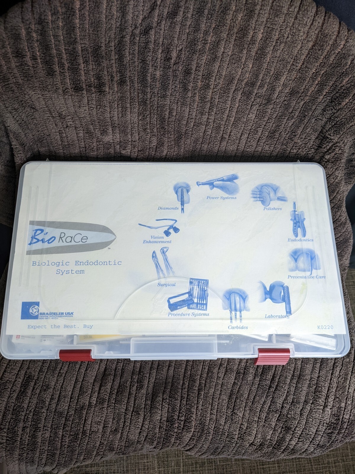 Brasseler Endodontic System Starter Kit. Burs, files, gutta percha, etc